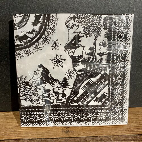 Servietten Scherenschnitt