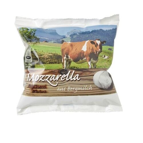 Mozzarella aus Bergmilch