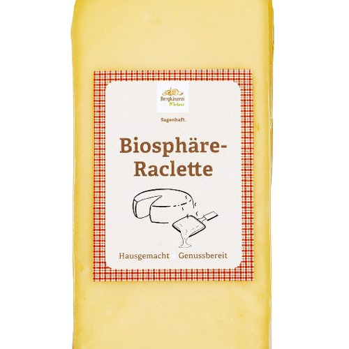 Hausgemachter Biosphäre Raclette