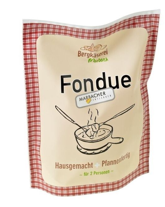 Marbacher fondue mix ready to cook