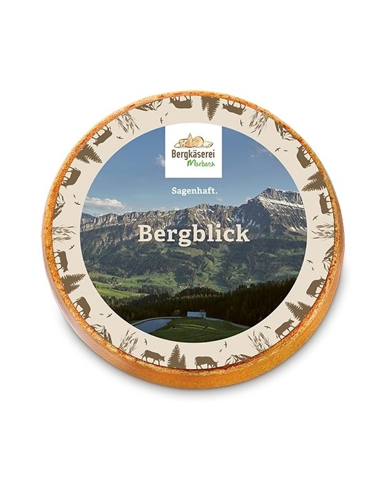 Bergblick from hay milk