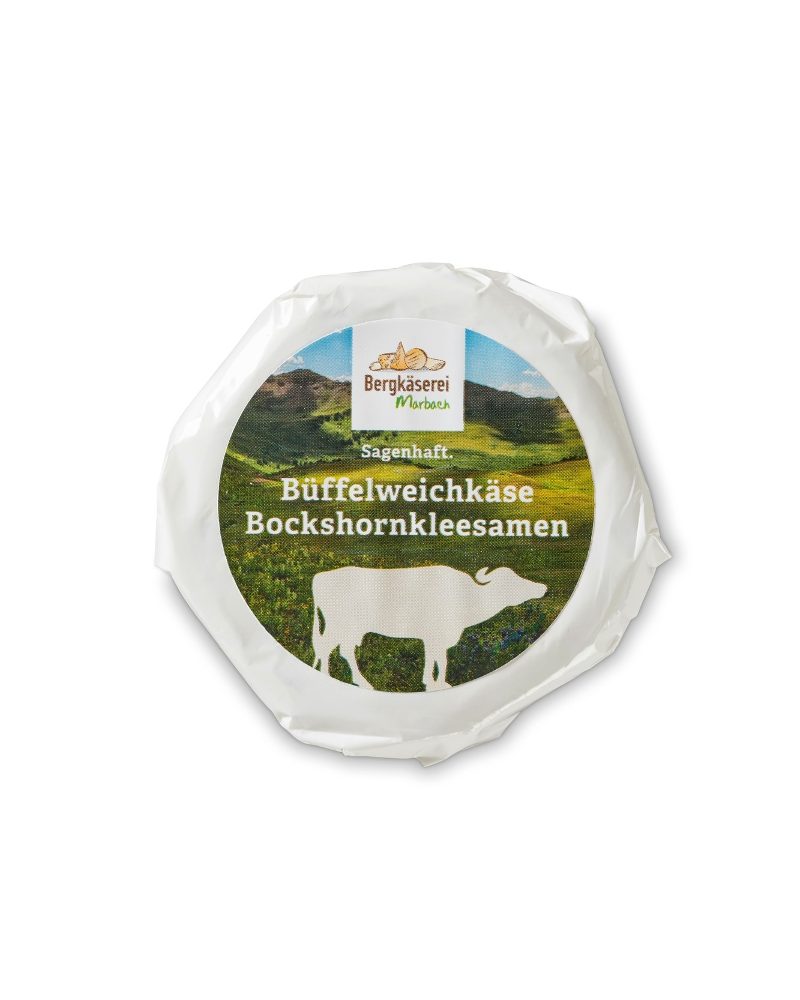 Buffalo soft cheese with fenugreek seeds